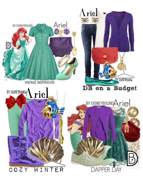 disneybound ariel|winter disneybound outfits.